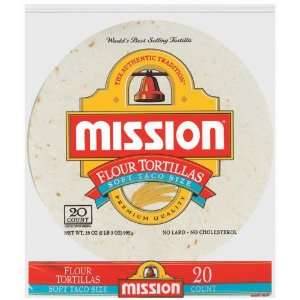 Mission 8 Inch Soft Taco Flour Tortillas, 16 ct, 28 oz  Fresh
