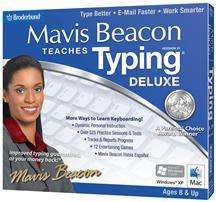 MAVIS BEACON TEACHES TYPING 21 DELUXE PC MAC *NEW* 705381256106  