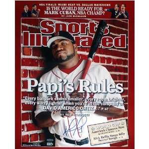  David Ortiz Papis Rules Sports Illustrated Cover 16x20 