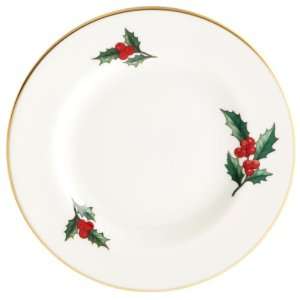  Pickard Holly Fine China 6 3/8 Inch Butter Plate, Set of 