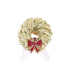  Holiday Wreath Pure White Linen Estee Lauder Solid Perfume 