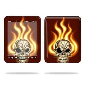   HP TouchPad 9.7  Inch WiFi 16GB 32GB Tablet Skins Burning Skull