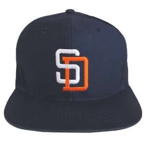  San Diego Padres Vintage Snapback Hat Cap Navy Everything 
