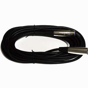 New 20 foot XLR mic microphone cable cables 3 pin M F  
