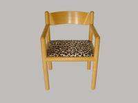 Vintage Sunar Vignelli Acorn Side Arm Chairs  