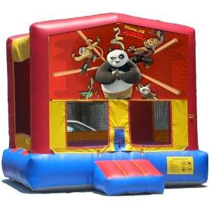  KungFu Panda Bounce House Inflatable Jumper Art Panel 
