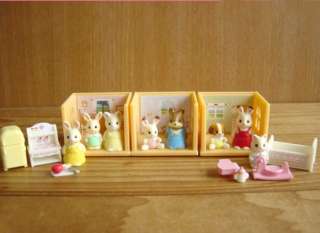 Sylvanian Family Mini Refrigerator Shelf Rabbit Figure  