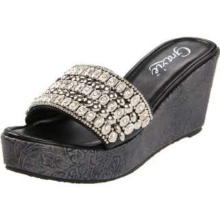 Grazie Womens Bracelet Wedge Sandal   designer shoes, handbags 