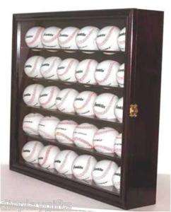 30 MLB Baseball Display Case Cabinet, 98% UV Protection Door, B30(UV 