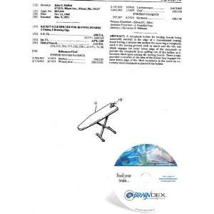   Patent CD for RECEPTACLE HOLDER FOR IRONING BOARDS 