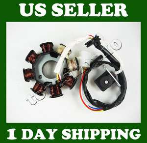 Coil Magneto Stator GY6 50cc Scooter Moped Alternator  