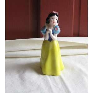   White Porcelain 5 1/2 inch Figurine by Disney/Japan 