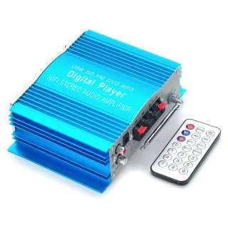   Hi Fi Stereo  Player Amplifier For Car Motorcycle FM SD USB  