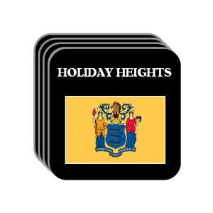  US State Flag   HOLIDAY HEIGHTS, New Jersey (NJ) Set of 4 