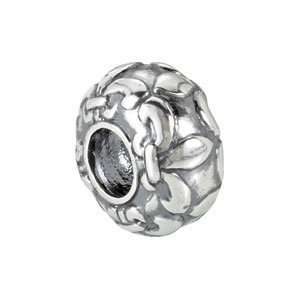  Kera Fleur De Lis Bead/Sterling Silver Jewelry