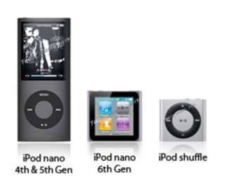 Waterproof CASE  +Headphones iPod Nano 16gb 5th 6th  