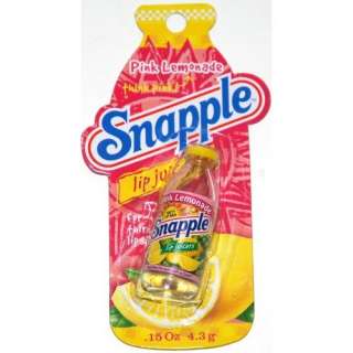  Snapple Lip Juicers, Pink Lemonade Flavored Lip Balm (1 