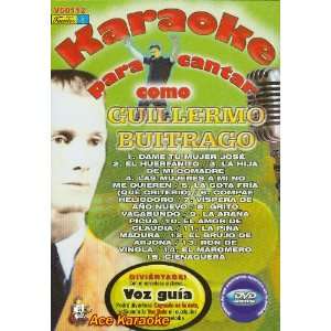  Karaoke Para Cantar Como Guillermo Buitrago V50112 DVD 