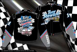 Tony Stewart 2011 Nascar Championship Jacket JH Design Coat Adult 4X 