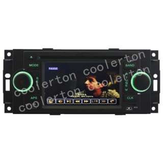 Dual Zone SWC DVD GPS Player For 2002 2007 Jeep (See car model in 