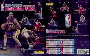 Panini 2009 10 NBA Basketball Stars Complete Stickers Set Album  