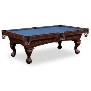   and Cinnamon Finish Pool Table with Brigham Young Furniture & Decor