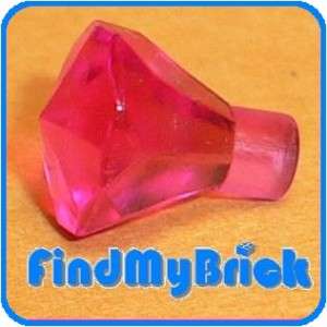 D005B Lego Diamond Jewel Gem   Trans Dark Pink   NEW  