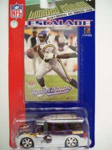 Minnesota Vikings Escalade Diecast Daunte Culpepper MIB  