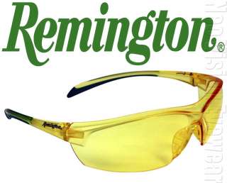 Remington T77 Yellow Lens Shooting Safety Glasses Sun Night Driving 