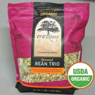 LBS Sprouting Bean Trio Mung Adzuki Lentil Mix Salad  