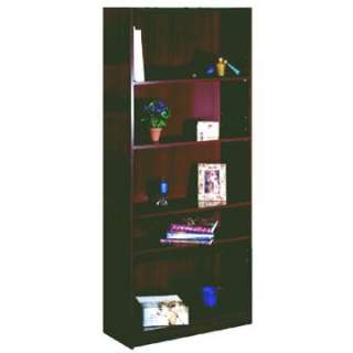Mahogany Five Shelves Storage Unit / Cabinet  