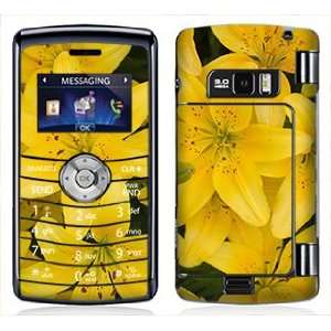   Yellow Lilly Skin for LG enV3 enV 3 Phone Cell Phones & Accessories