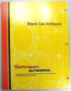 1975 OMC Johnson Outboard Motor Service Instruction Manual 4 HP Models 