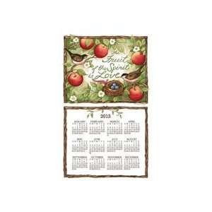  Linen Calendar Towel 2013 (Fruit of the Spirit)