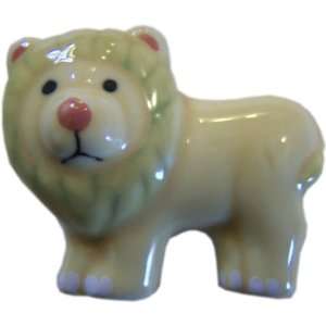  Lion Animal Shaped Ceramic Cabinet Drawer Pull Knob