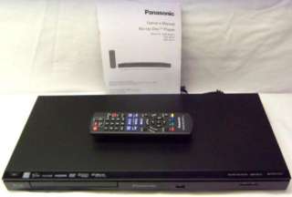 Panasonic Black Smart Network Blu ray/DVD Disc Player Model DMP BD77P 