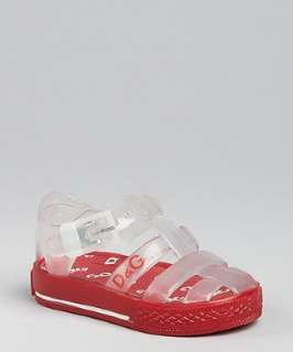 BABY / TODDLE / KIDS red logo jelly sandals   