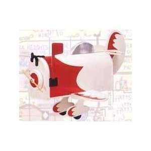 Racing Plane Novelty Mailbox 