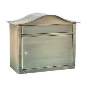 Architectural Mailboxes 2402ABE Antique Brass w/ Embossed 