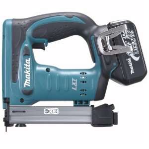 Makita BST221 18 Volt LXT Lithium Ion Cordless 3/8 Inch Crown Stapler 