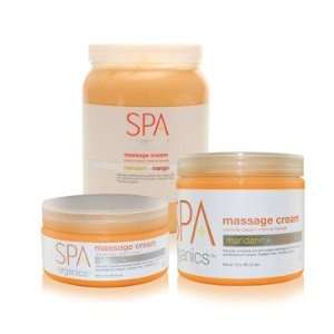  SPA Organics Mandarin & Mango Massage Cream   8 oz Beauty