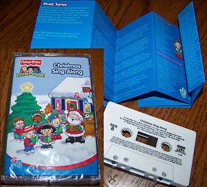 Fisher Price Little People Christmas SingAlong Cassette  