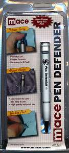 Mace Pen Defender   Mace Pepper Spray in a Working Pen  