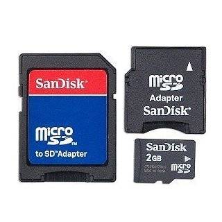   Card with SD & MiniSD Adapters (SDSDQ 2048, BULK package) by SanDisk
