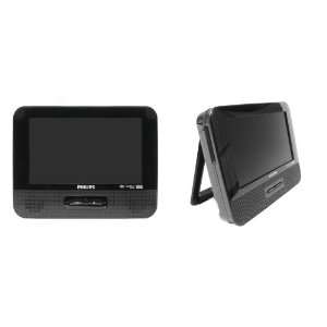 Philips 7 Dual Screen Portable DVD Player PET7402 7” TFT LCD 
