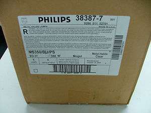 NIB Philips MS350/BU/PS Metal Halide Lamps PHILLIPS 38387  