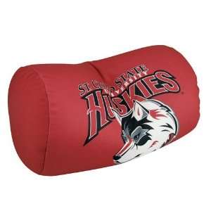   St. Cloud State Huskies Red Microbead Travel Pillow