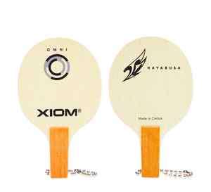   NEW XIOM LOGO MINI BLADE KEY RING Raket Table Tennis Ping Pong  