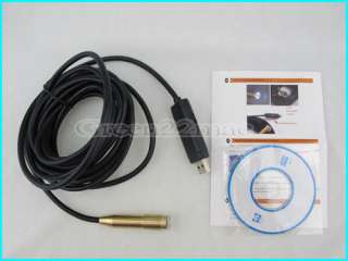 Waterproof USB Inspection Camera Endoscope Pipe Cam 5m  