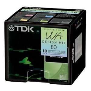  TDK MD WA Blank Minidiscs Music 80minutes number of disks 